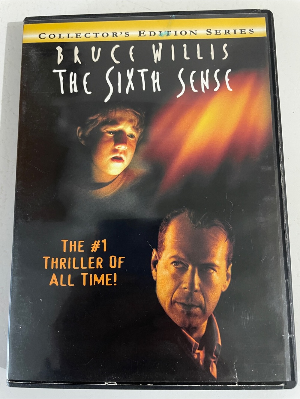 ‼️3/$15‼️ The Sixth Sense Collector's Edition DVD - Black & Orange Cover